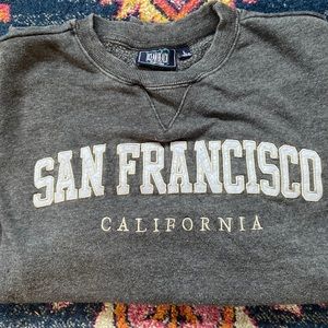 Vintage Wash San Francisco crew neck sweatshirt